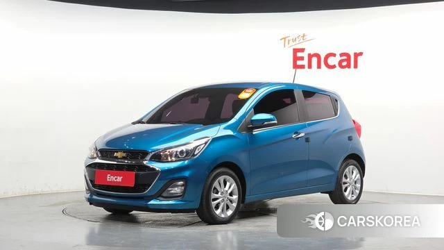 Chevrolet (GM Daewoo) The New Spark 2019 Синий нефрит из Кореи