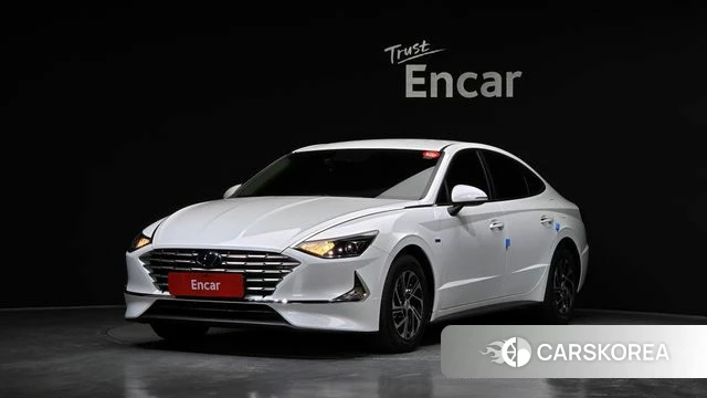 Hyundai Sonata Hybrid (DN8) 2020 Белый из Кореи