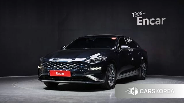 Kia K8 Hybrid 2022 Синий из Кореи