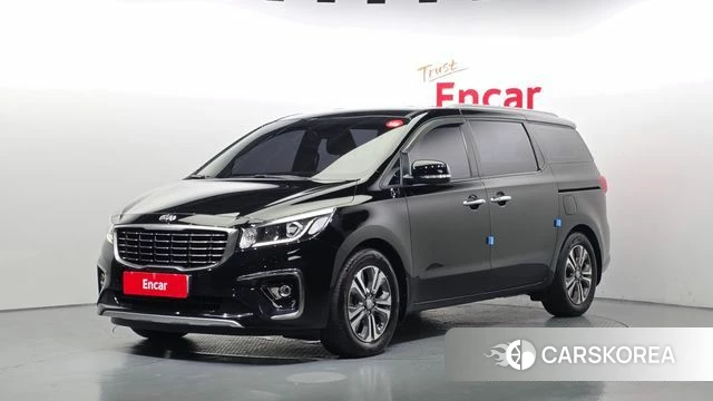 Kia The New Carnival 2019 Черный из Кореи