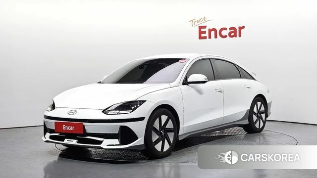 Hyundai Ionic 6 2022 Белый из Кореи