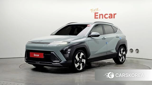 Hyundai Kona (SX2) 2023 Небесно-голубой из Кореи