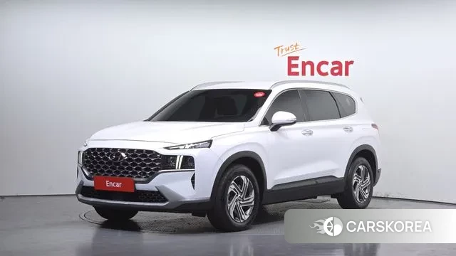 Hyundai The New Santa Fe 2022 Белый из Кореи