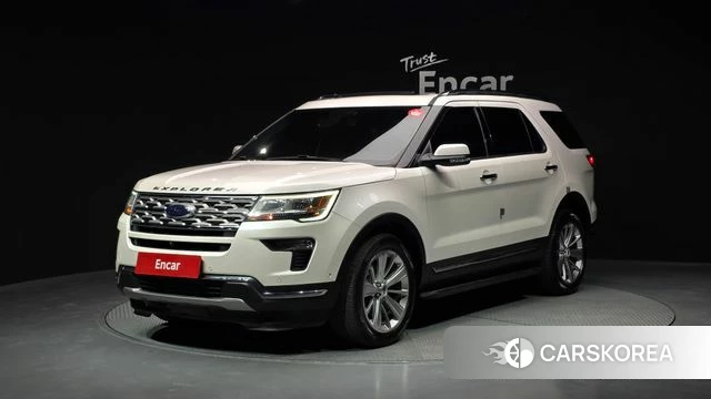 Ford Explorer 2019 Белый из Кореи