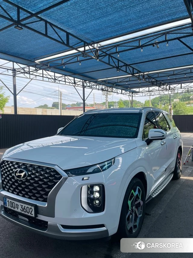 Hyundai Palisade 2020 Белый из Кореи