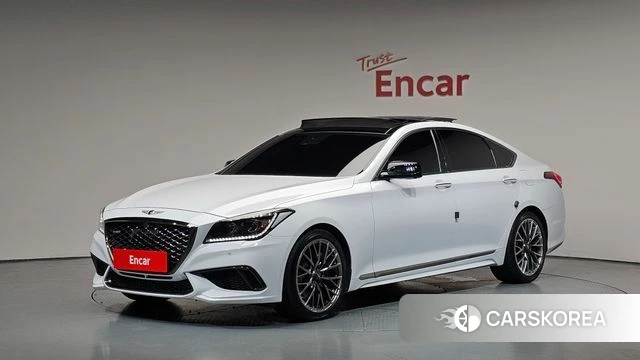Genesis G80 2018 Белый из Кореи