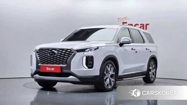 Hyundai Palisade 2021 Белый из Кореи