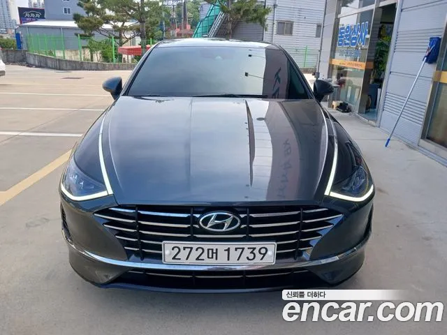 Hyundai Sonata (DN8) 2020 Серебристо-серый из Кореи