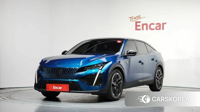 Peugeot 408 2023 Синий из Кореи