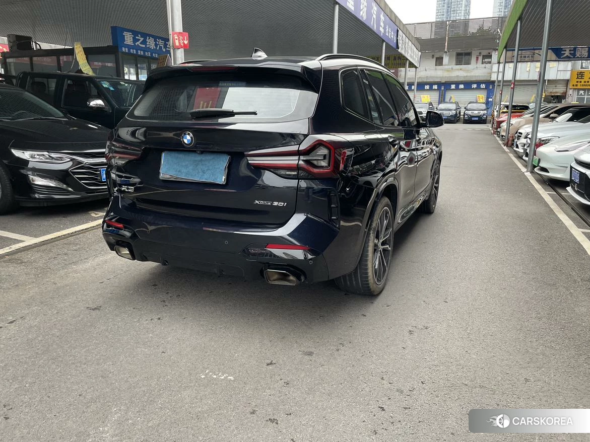 BMW X3 2021 Черный из Китая
