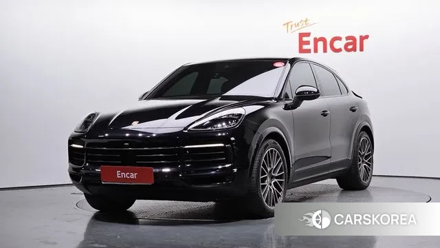 Porsche Cayenne (PO536) 2021 Черный из Кореи