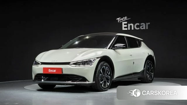 Kia EV6 2021 Жемчужный цвет из Кореи