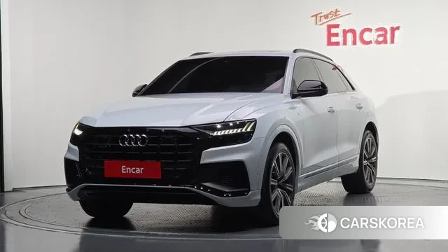 Audi Q8 (4M) 2021 Белый из Кореи