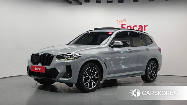 BMW X3 (G01) 2024 Серебристо-серый из Кореи