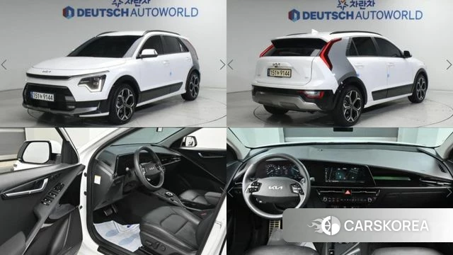 Kia Di Ol Nu Niro 2022 Белый из Кореи