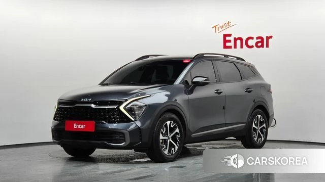 Kia Sportage 5th Generation Hybrid 2022 Серый из Кореи