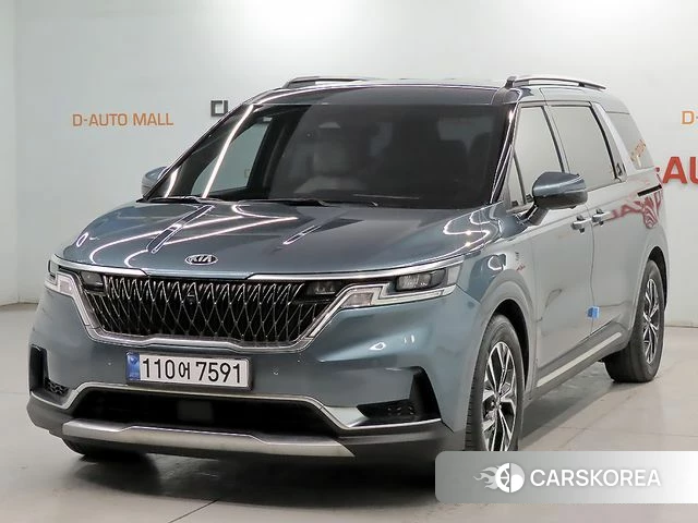 Kia Carnival 4th generation 2020 Синий из Кореи