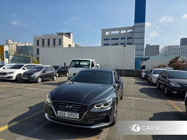 Hyundai Grandeur IG Hybrid 2018 Серый из Кореи