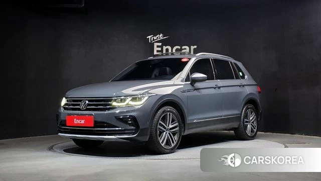 Volkswagen Tiguan second Generation 2023 Серый из Кореи