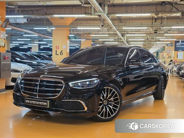 Mercedes-Benz S-Class W223 2023 Черный из Кореи
