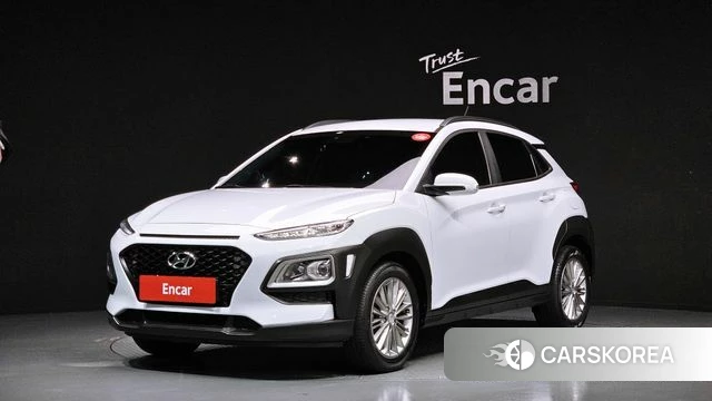 Hyundai Kona 2018 Белый из Кореи