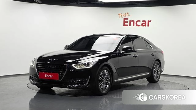 Genesis EQ900 2018 Черный из Кореи