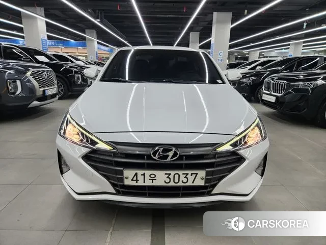 Hyundai The New Avante AD 2019 Белый из Кореи