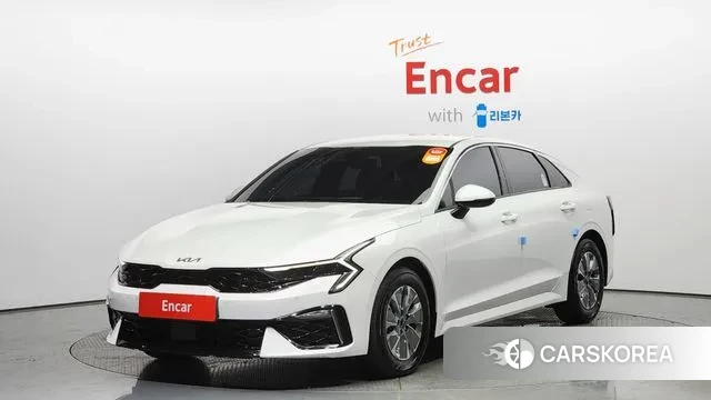 Kia The New K5 Hybrid 3rd generation 2023 Белый из Кореи
