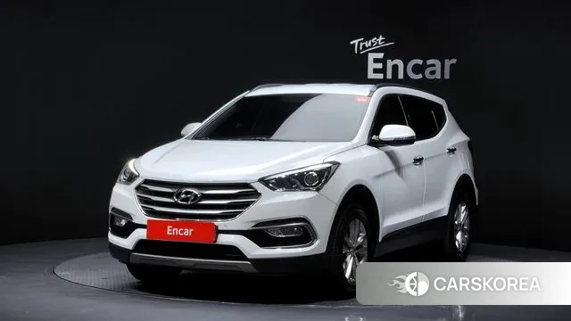 Hyundai Santa Fe The Prime 2018 Белый из Кореи