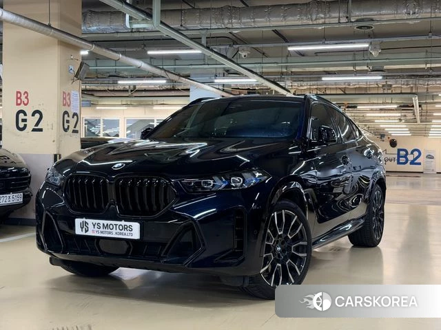 BMW X6 (G06) 2025 Черный из Кореи