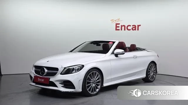 Mercedes-Benz C-Class W205 2022 Белый из Кореи