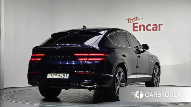 Genesis GV80 Coupe 2023 Синий из Кореи