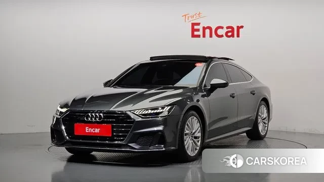 Audi A7 (4K) 2020 Серый из Кореи