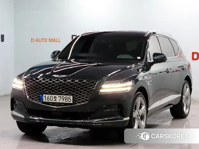 Genesis GV80 2021 Темно-зеленый из Кореи