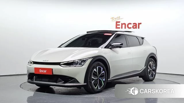 Kia EV6 2021 Жемчужный цвет из Кореи