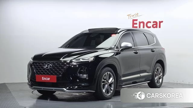 Hyundai Santa Fe TM 2019 Черный из Кореи