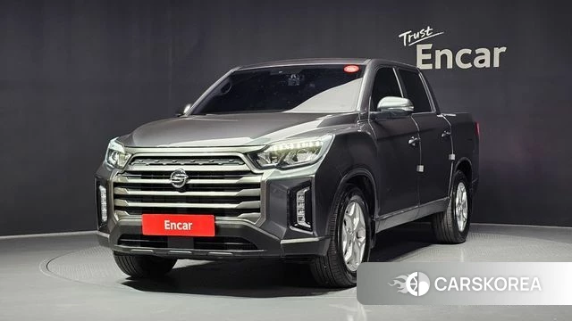 Ssangyong The New Rexton Sport 2021 Серый из Кореи