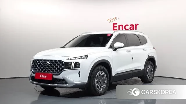 Hyundai The New Santa Fe 2021 Белый из Кореи