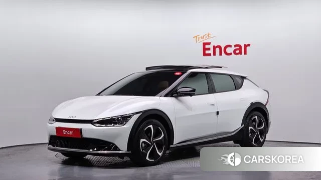 Kia EV6 2023 Белый из Кореи