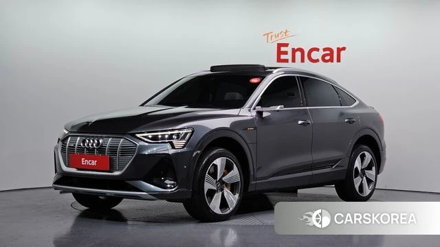 Audi e-Tron 2021 Серый из Кореи
