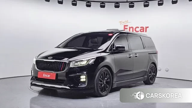 Kia The New Carnival 2018 Черный из Кореи
