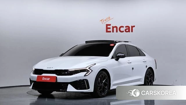 Kia The New K5 Hybrid 3rd generation 2024 Белый из Кореи