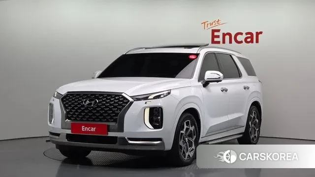 Hyundai Palisade 2022 Белый из Кореи