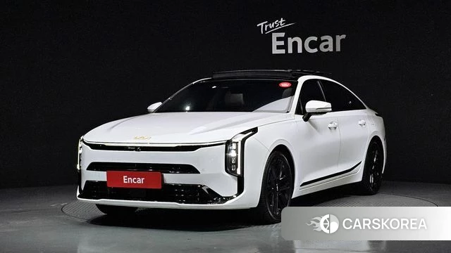 Kia The New K8 Hybrid 2025 Белый из Кореи