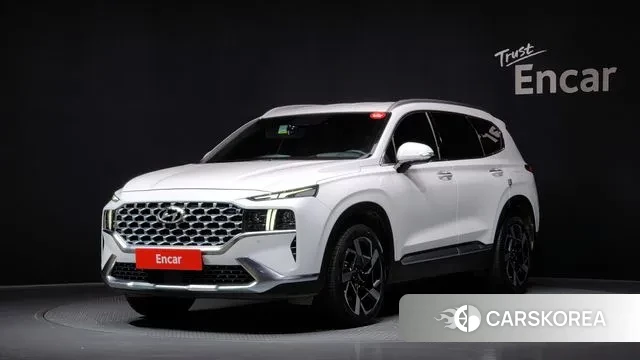 Hyundai The New Santa Fe 2021 Белый из Кореи