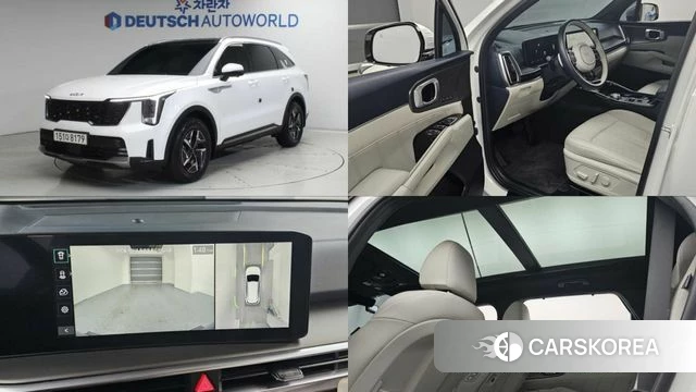 Kia The New Sorento 4th Generation 2024 Белый из Кореи