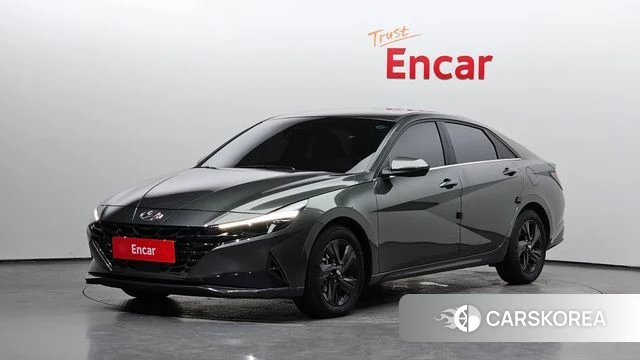 Hyundai Avante Hybrid (CN7) 2022 Серый из Кореи