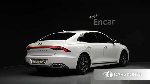Hyundai The New Grandeur IG Hybrid 2020 Белый из Кореи