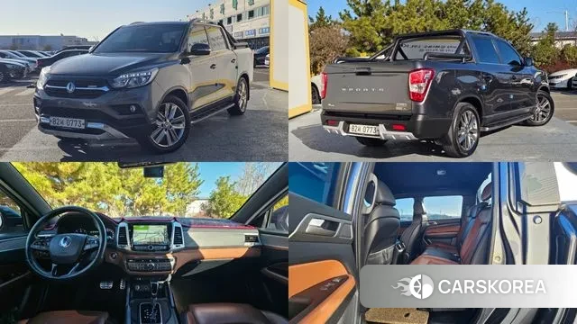 Ssangyong Rexton Sports 2018 Черный из Кореи