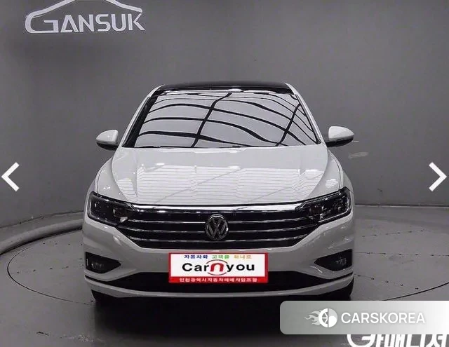 Volkswagen 7th Generation of Jetta 2020 Белый из Кореи